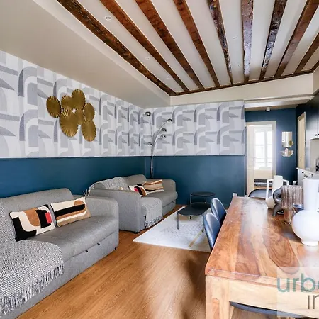 02 - Pretty 4bdr Flat In Lejlighed Paris